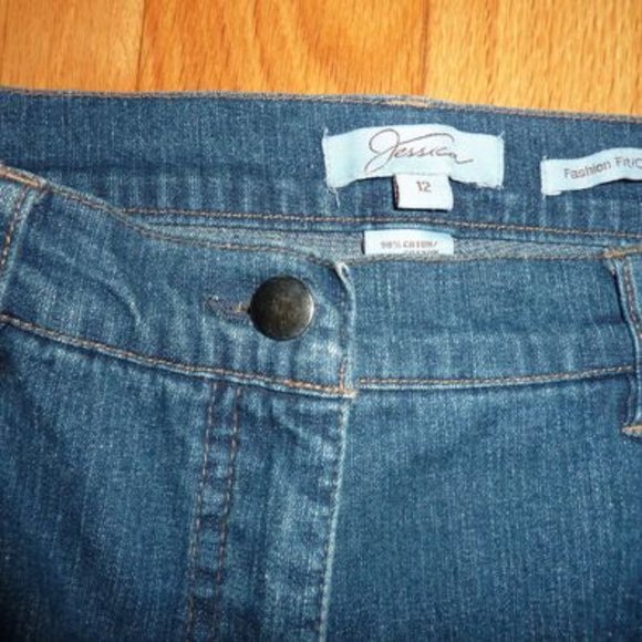 Jessica Jeans/Tribal Black Pants - Size 12 - Picture 5 of 5